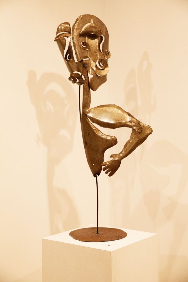 jib, sculpture, démantibulé