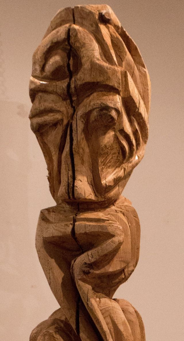 jib, sculpture, totem, bois